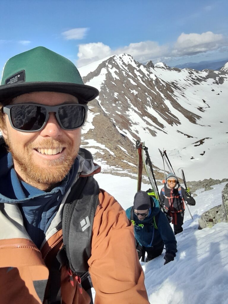 Me guiding in Norway